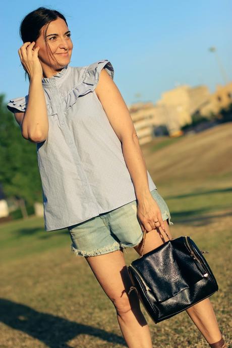 Camisa de volantes Camisa de volantes