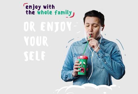 Este divertido packaging transforma los batidos en deliciosos monstruos