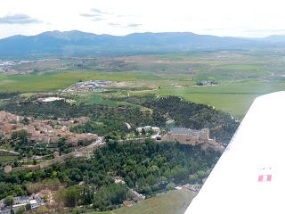 Volando a Segovia