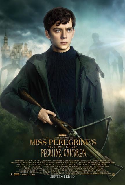 Primeros carteles promocionales de los personajes de 'El hogar de Miss Peregrine para niños peculiares'