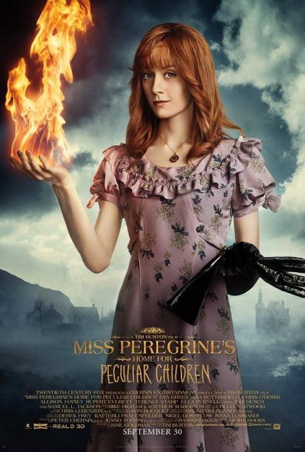 Primeros carteles promocionales de los personajes de 'El hogar de Miss Peregrine para niños peculiares'