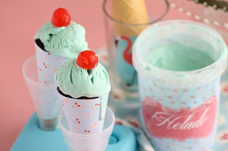 Helado Cotton Candy