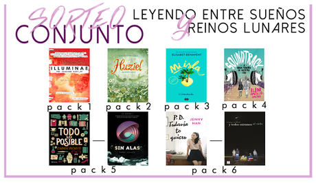 Sorteo conjunto | 8 libros para 6 ganadores.