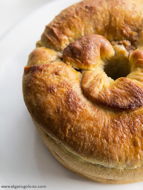 El gato goloso-Pan Babka de batata