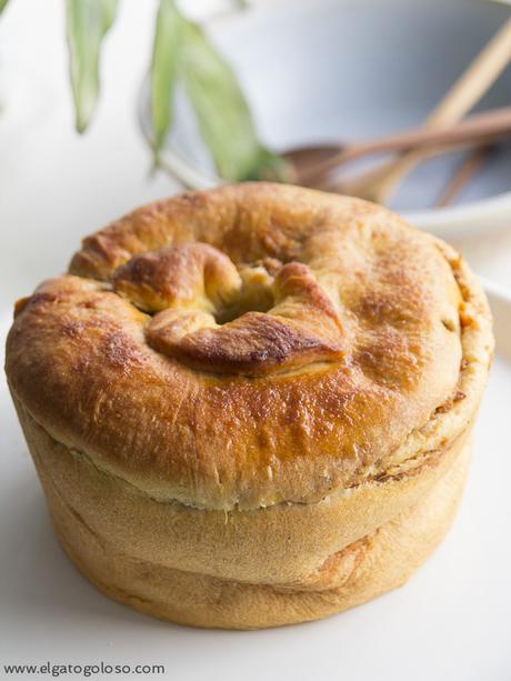 El gato goloso-Pan Babka de batata