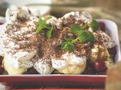 Receta Tiramisú cerezas helado