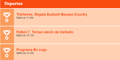 Torneo Alevín de Carballo 2016, resultados del Sábado y mañana en la TVG