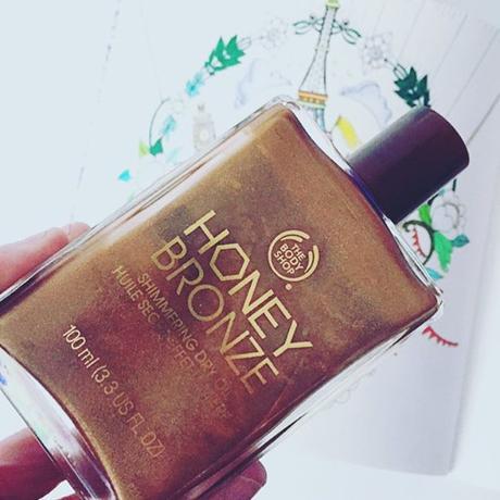 Honey Bronze Shimmering Dry Oil de The Body Shop