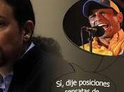 Pablo Iglesias: estriptis político contra Venezuela video]