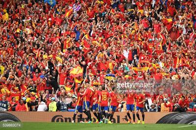 España comienza con victoria en la Eurocopa.