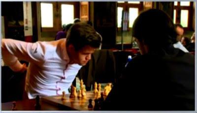 Magnus Carlsen en el Leuven (YourNextMove) Grand Chess Tour (1ª vuelta a Blitz - 5’ + 2”)