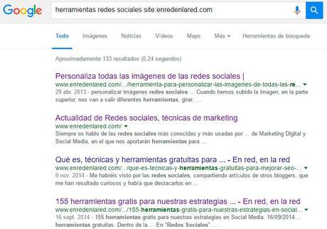 haz búsquedas internas de una web a través de google