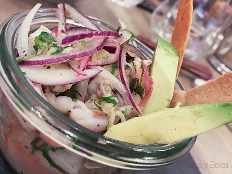 Ceviche Taquiza de Coyo Baco y Boca