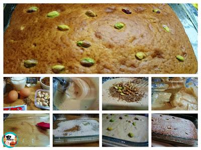 Coca de anís verde y pistacho