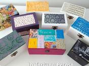 Collage cajitas madera