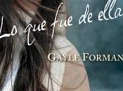 Reseña ella Gayle Forman