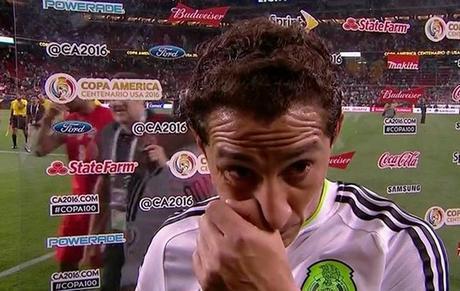 Andrés Guardado lloró de vergüenza por la derrota