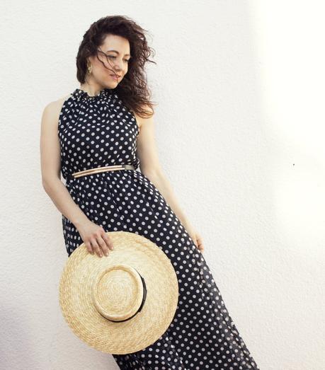 Vestido Largo de Verano-Long Summer Dress