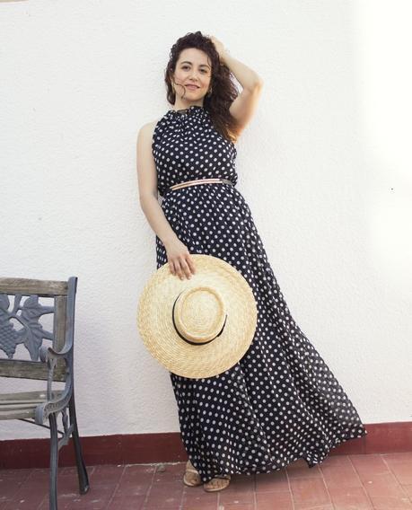 Vestido Largo de Verano-Long Summer Dress