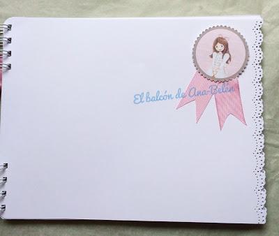 LIBRO DE FIRMAS COMUNIÓN