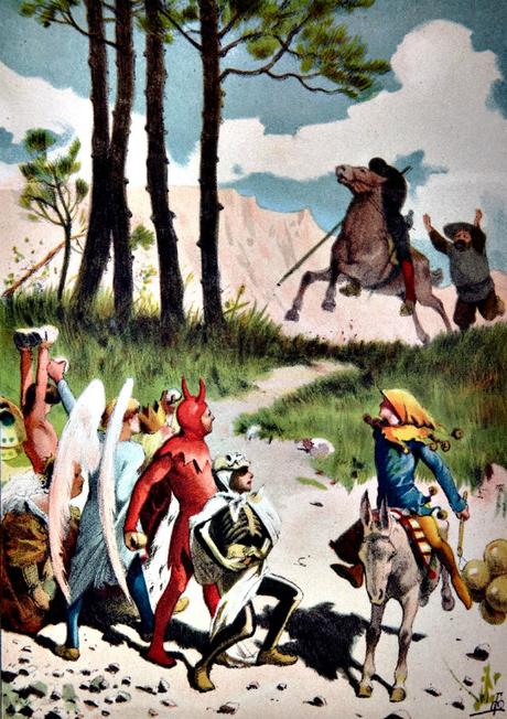 Lectura ilustrada Don Quijote, II, caps. 10-12