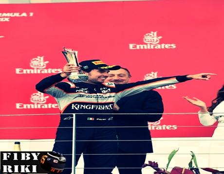 Pérez lo vuelve a hacer, segundo podio de la temporada en el GP de Europa 2016