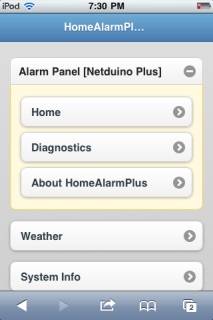 Alarma casera usando Raspberry Pi, Netduino Plus y ATtiny85