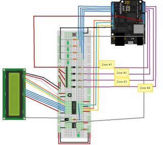 Alarma casera usando Raspberry Pi, Netduino Plus y ATtiny85