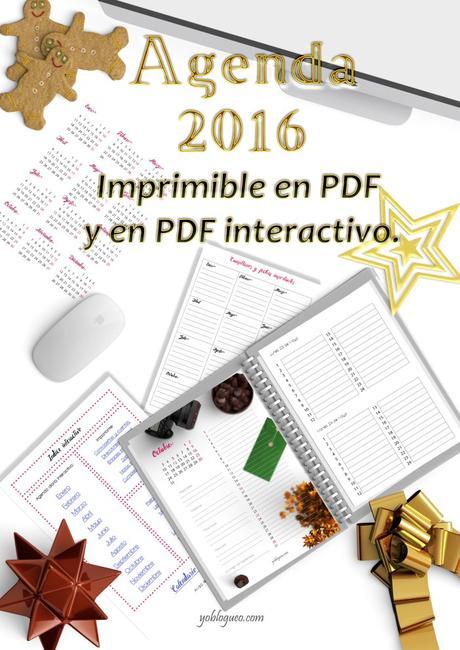 Maneras de monetizar un blog y ganar dinero Agenda 2016 imprimir