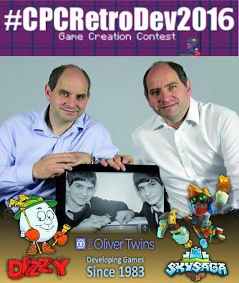 Los legendarios The Oliver Twins se unen al jurado del CPCRetroDev 2016