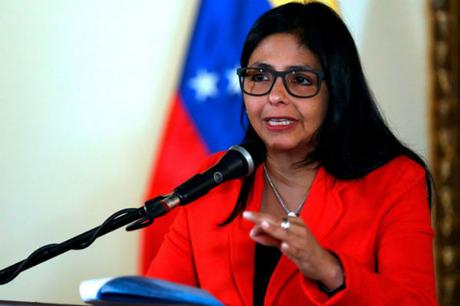 Canciller Delcy Rodríguez