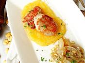 Solomillo cerdo puré manzana cebolla avellanas