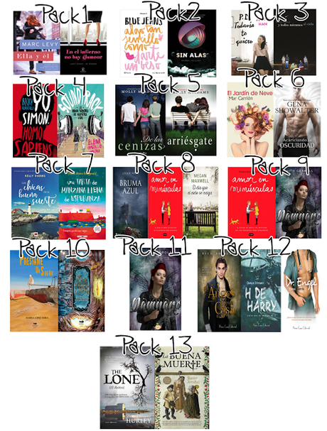 ~♥ SORTEO CONJUNTO 31 LIBROS!