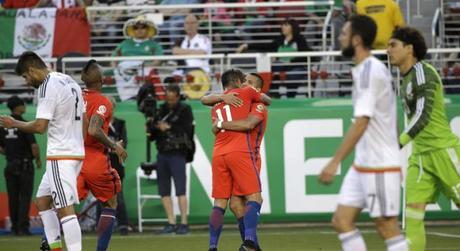 Humillación histórica Chile 7-0 México Copa América Centenario