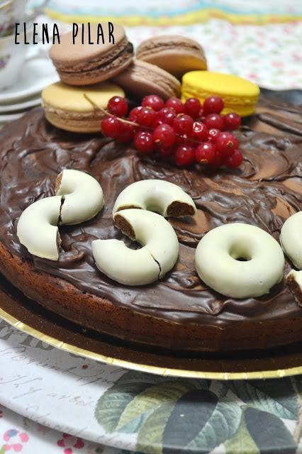 Tarta de chocolate con dos texturas (Thermomix) Tarta de chocolate con dos texturas (Thermomix)