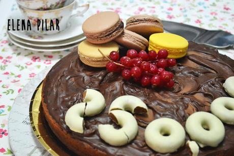 Tarta de chocolate con dos texturas (Thermomix) Tarta de chocolate con dos texturas (Thermomix)