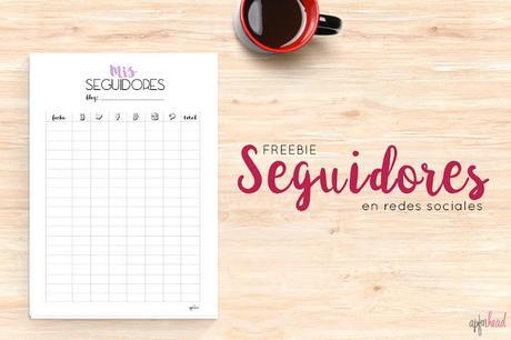 Freebie: Hoja seguimiento del blog