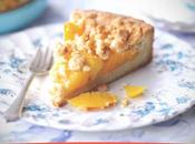 Receta Tarta melocotón masa desmigada