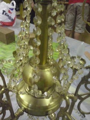 ♥ ♥ ♥ LAMPARA TRANSFORMADA CON PANTALLAS