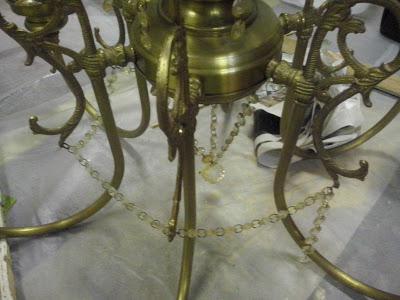 ♥ ♥ ♥ LAMPARA TRANSFORMADA CON PANTALLAS