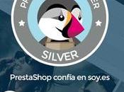 Soy.es, galardonada certificado Agencia Silver PrestaShop