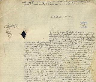 Ejecutoria de pleito entre Humanes y Fuenlabrada en 1581