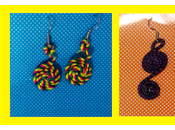 Pendientes alambre hilo