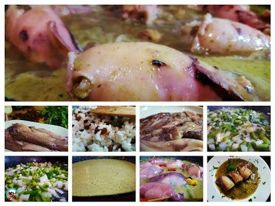 Calamares rellenos de arroz