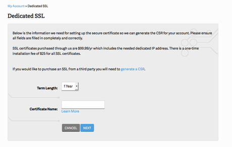 Como agregar un certificado SSL en Inmotion Hosting 2