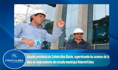 AVANZA MEJORAMIENTO DEL ESTADIO ROBERTO YÁÑEZ… AVANZA MEJORAMIENTO DEL ESTADIO ROBERTO YÁÑEZ…