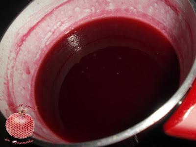 Salsa de frambuesa para carne