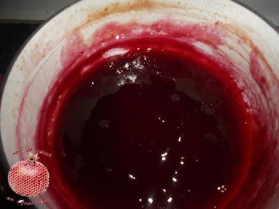 Salsa de frambuesa para carne