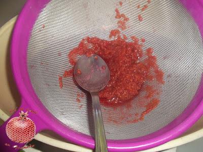 Salsa de frambuesa para carne