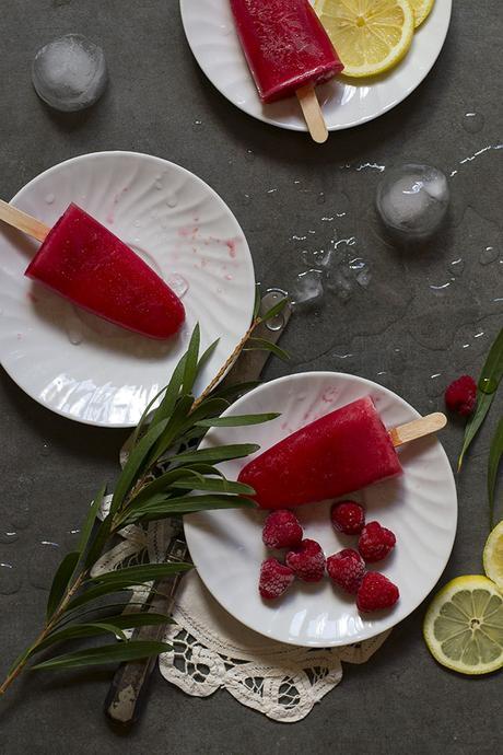 POLOS DE TE VERDE Y FRAMBUESAS POLOS DE TE VERDE Y FRAMBUESAS